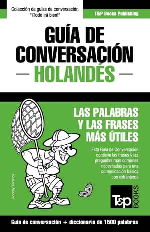 portada del libro guía de conversación español holandés