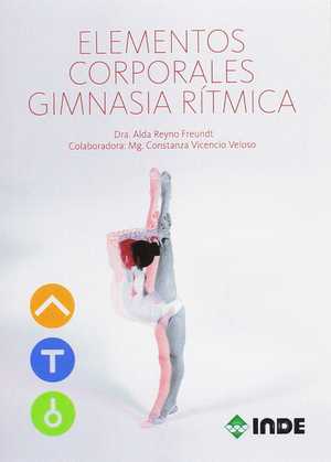 portada del libro elementos corporales gimnasia rítmica