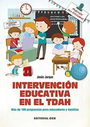 portada del libro intervención educativa en el TDAH