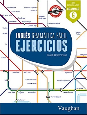 portada del libro inglés: gramática fácil - ejercicios