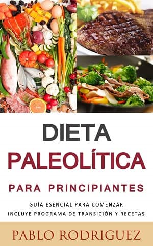 portada del libro dieta paleolítica para principiantes