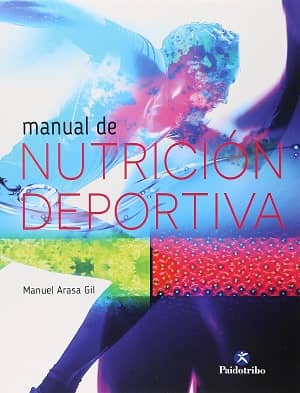portada del libro manual de nutrición deportiva