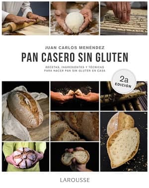 portada del libro pan casero sin gluten