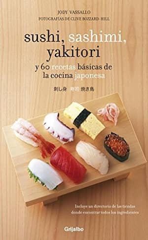 portada del libro sushi sashimi yakitori
